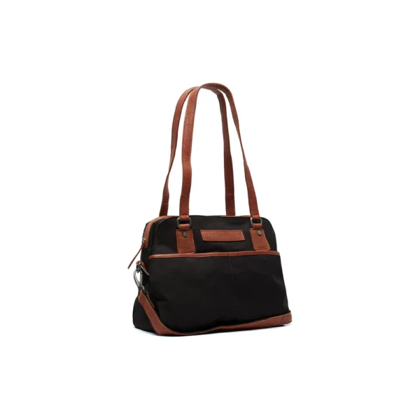 The Chesterfield Brand Borsa A Tracolla In Canvas Nero Millora