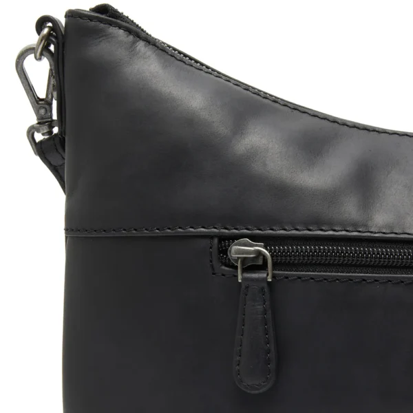 The Chesterfield Brand Borsa A Tracolla In Pelle Nero Kigali - immagine 8