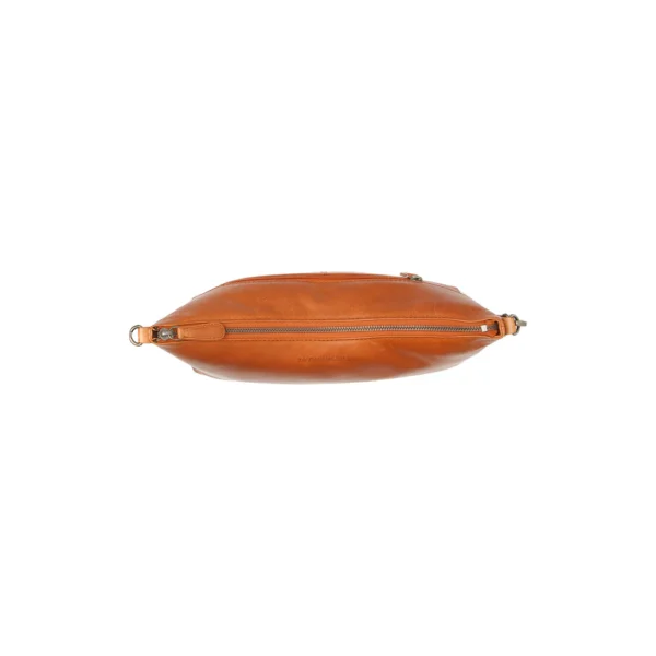 The Chesterfield Brand Borsa A Tracolla In Pelle Cognac Kigali - immagine 4