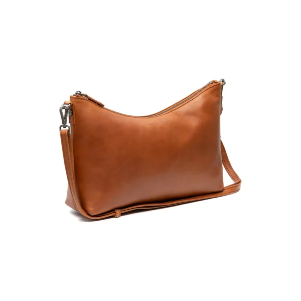 The Chesterfield Brand Borsa A Tracolla In Pelle Cognac Kigali - immagine 5