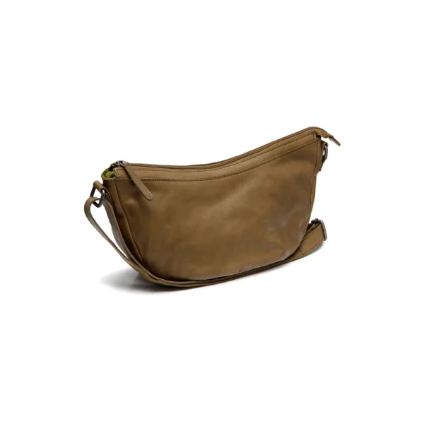The Chesterfield Brand Borsa A Tracolla In Pelle Verde Oliva Clarita - immagine 4