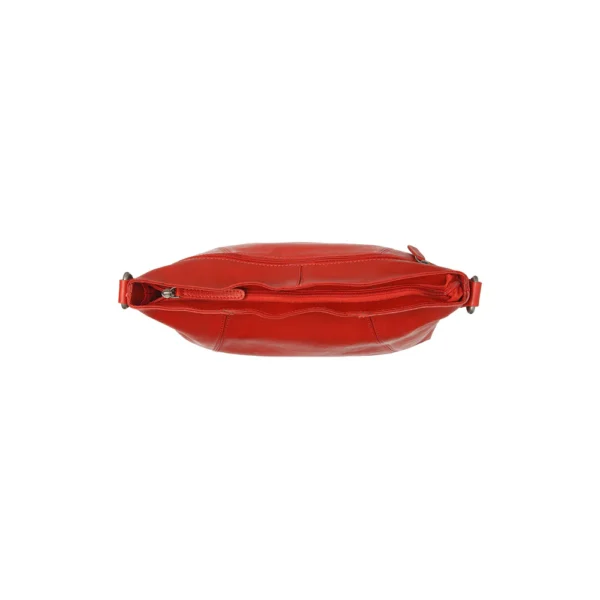 The Chesterfield Brand Borsa A Tracolla In Pelle Rosso Sintra - immagine 2