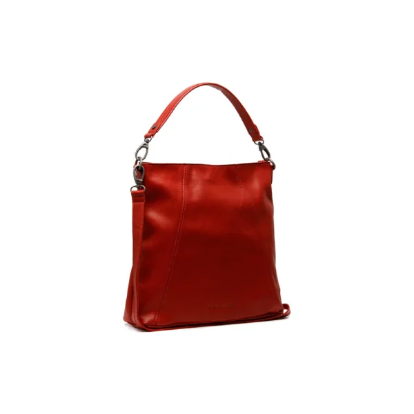 The Chesterfield Brand Borsa A Tracolla In Pelle Rosso Sintra - immagine 3