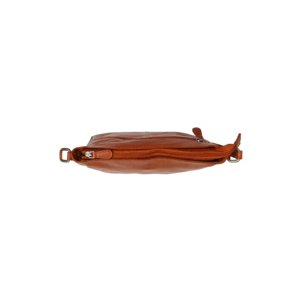 The Chesterfield Brand Borsa A Tracolla In Pelle Cognac Weimar - immagine 3