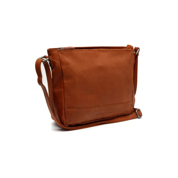 The Chesterfield Brand Borsa A Tracolla In Pelle Cognac Weimar - immagine 2