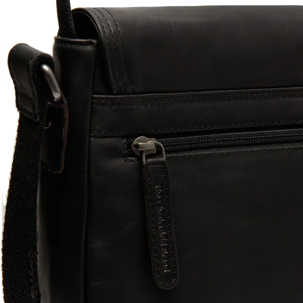 The Chesterfield Brand Borsa A Tracolla In Pelle Nero Everglades - immagine 5