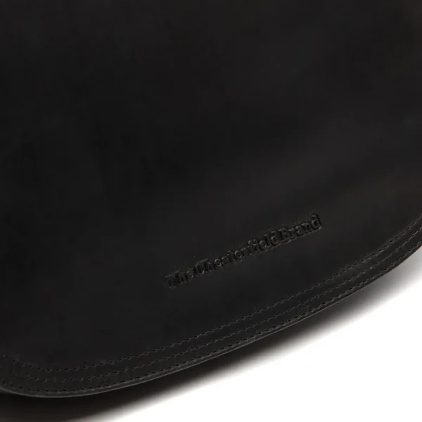 The Chesterfield Brand Borsa A Tracolla In Pelle Nero Everglades - immagine 6
