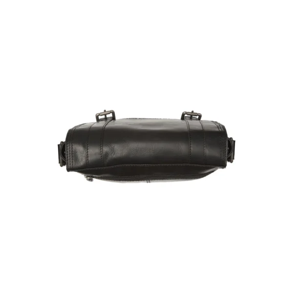 The Chesterfield Brand Borsa A Tracolla In Pelle Nero Adelanto - immagine 4