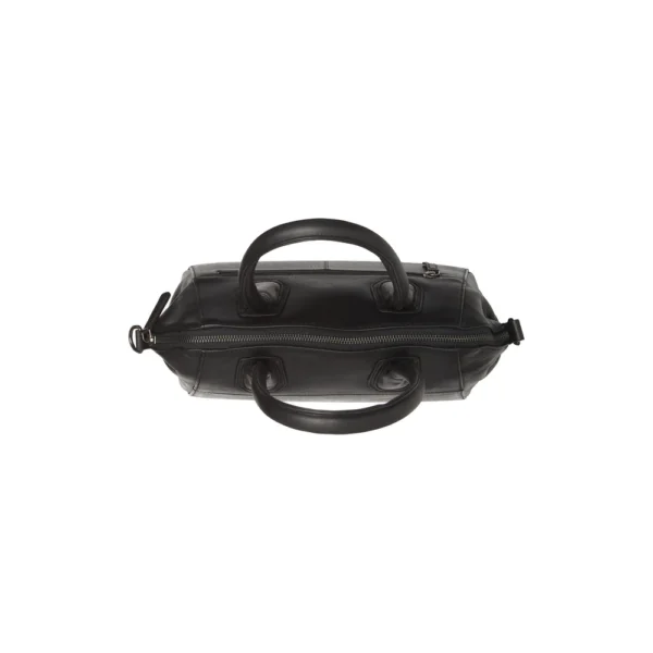 The Chesterfield Brand Borsa A Tracolla In Pelle Nero Marsala - immagine 6