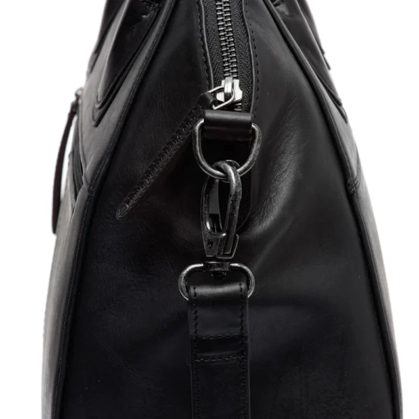 The Chesterfield Brand Borsa A Tracolla In Pelle Nero Marsala - immagine 3