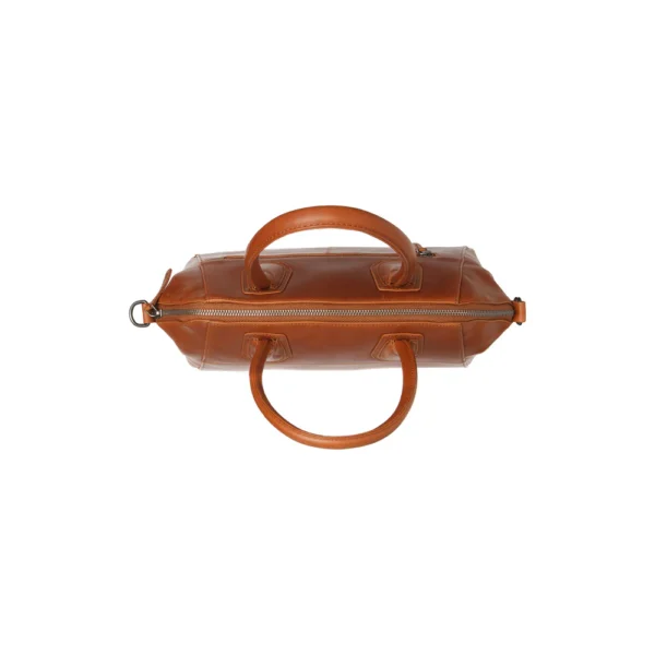 The Chesterfield Brand Borsa A Tracolla In Pelle Cognac Marsala - immagine 8