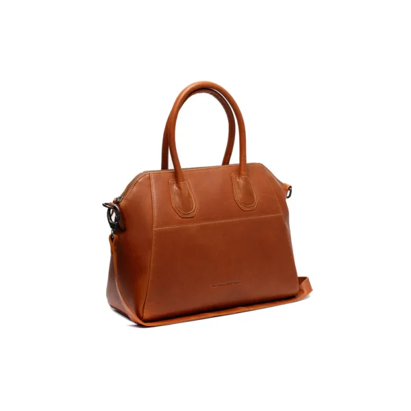 The Chesterfield Brand Borsa A Tracolla In Pelle Cognac Marsala