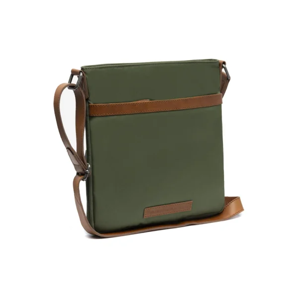 The Chesterfield Brand Borsa A Tracolla In Pelle Verde Oliva Malmo