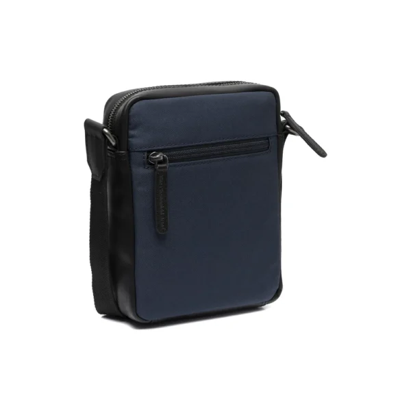 The Chesterfield Brand Borsa A Tracolla In Pelle Blu Navy Karlstad