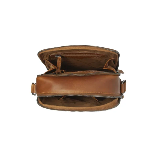The Chesterfield Brand Borsa A Tracolla In Pelle Verde Arendal - immagine 4