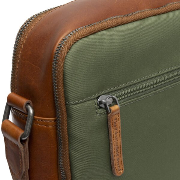 The Chesterfield Brand Borsa A Tracolla In Pelle Verde Arendal - immagine 3