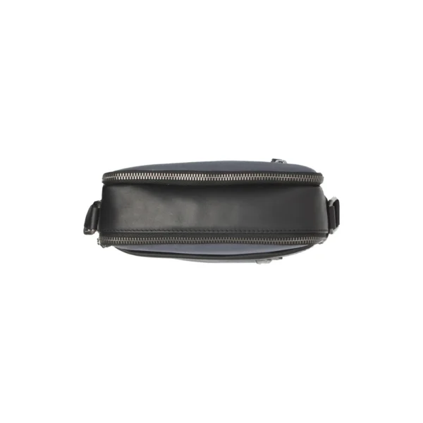 The Chesterfield Brand Borsa A Tracolla In Pelle Blu Navy Arendal - immagine 5