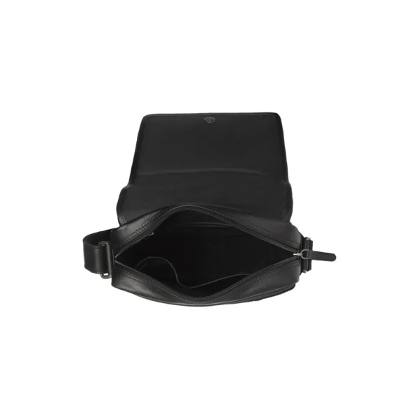 The Chesterfield Brand Borsa A Tracolla In Pelle Nero Mikeli - immagine 3