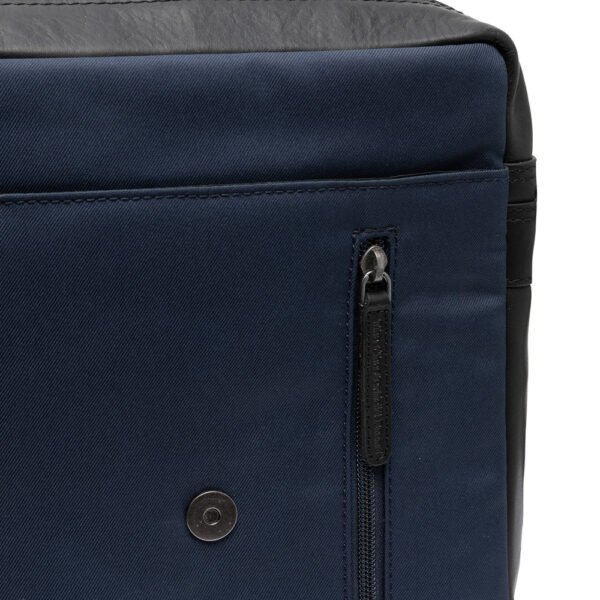The Chesterfield Brand Borsa A Tracolla In Pelle Blu Navy Mikeli - immagine 5