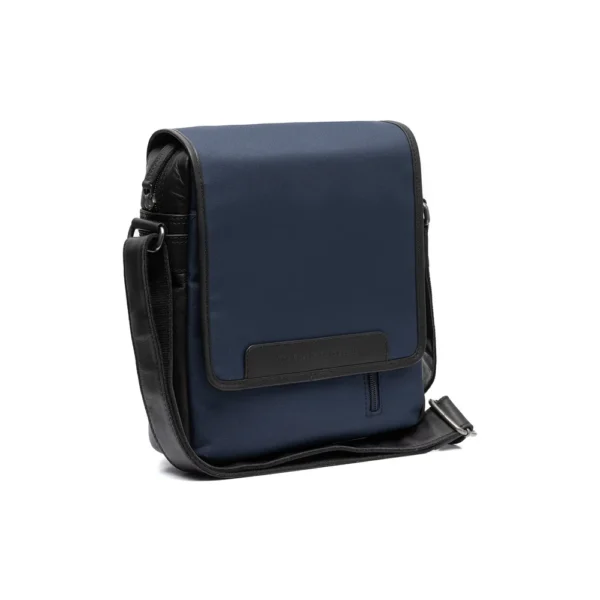 The Chesterfield Brand Borsa A Tracolla In Pelle Blu Navy Mikeli