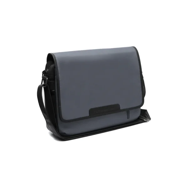 The Chesterfield Brand Borsa Porta PC In Pelle Grigio Chiaro Falun - immagine 2