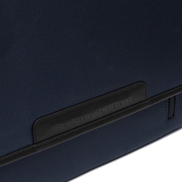 The Chesterfield Brand Borsa Porta PC In Pelle Blu Navy Falun - immagine 5