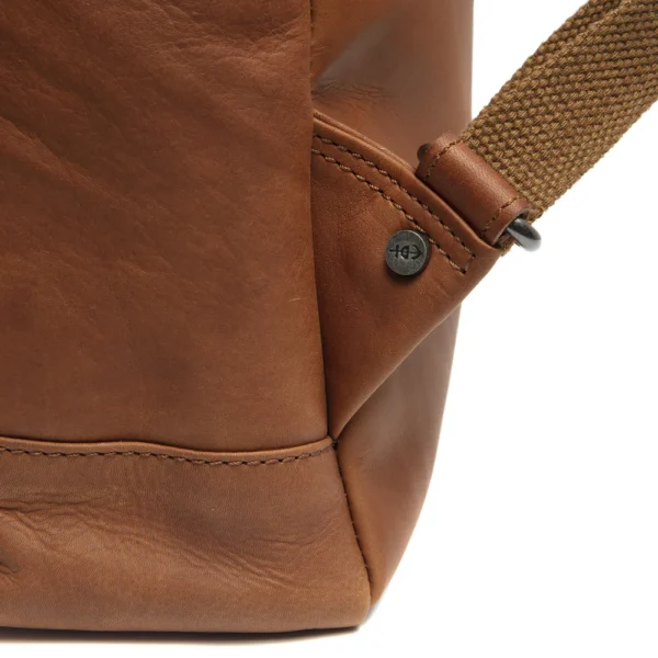 The Chesterfield Brand Zaino In Pelle Cognac Manchester - immagine 3