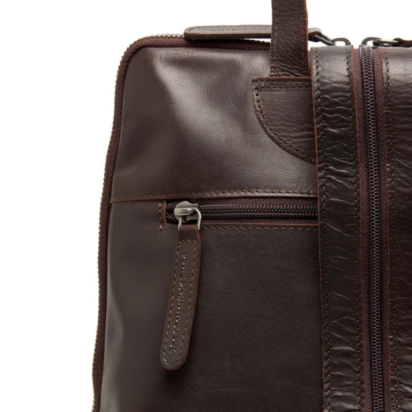 The Chesterfield Brand Zaino In Pelle Marrone Amanda - immagine 3