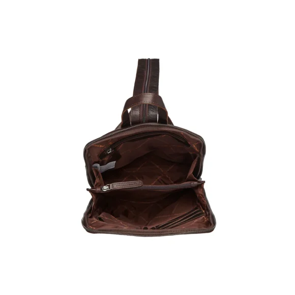 The Chesterfield Brand Zaino In Pelle Marrone Amanda - immagine 2