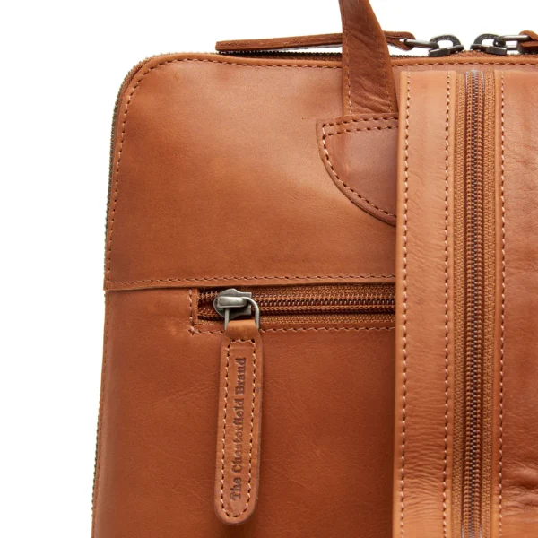 The Chesterfield Brand Zaino In Pelle Cognac Amanda - immagine 3