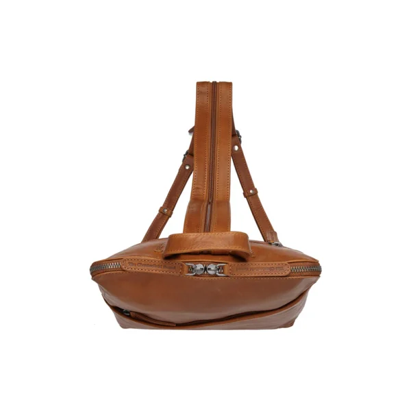 The Chesterfield Brand Zaino In Pelle Cognac Amanda - immagine 2