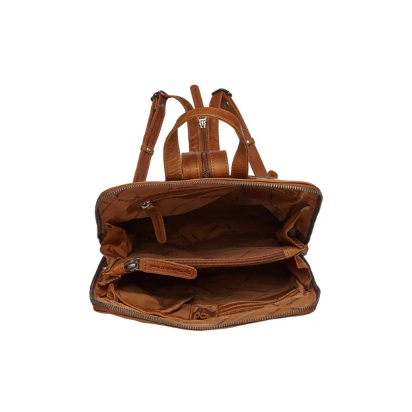 The Chesterfield Brand Zaino In Pelle Cognac Amanda - immagine 7