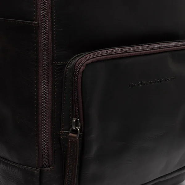 The Chesterfield Brand Zaino In Pelle Marrone Belford - immagine 5