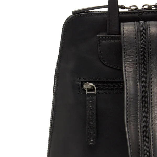 The Chesterfield Brand Zaino In Pelle Nero Clair - immagine 5
