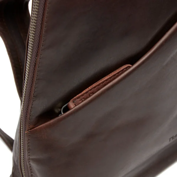The Chesterfield Brand Zaino In Pelle Marrone Clair - immagine 5