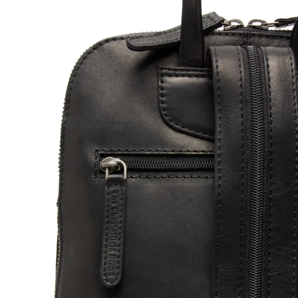 The Chesterfield Brand Zaino In Pelle Nero Vivian - immagine 3