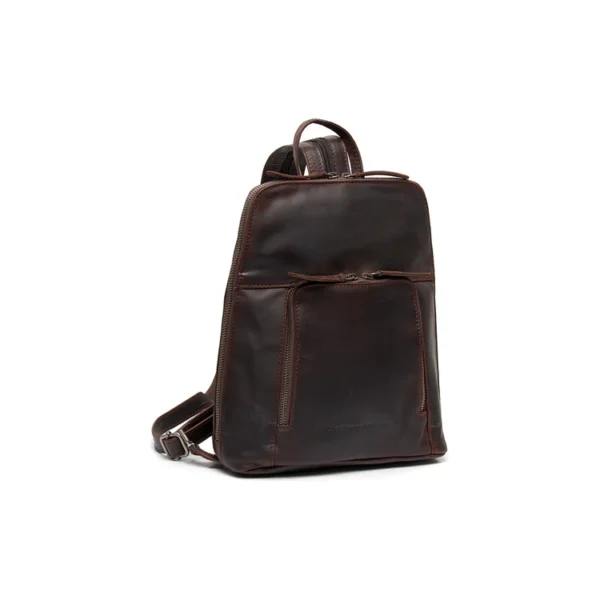The Chesterfield Brand Zaino In Pelle Marrone Vivian