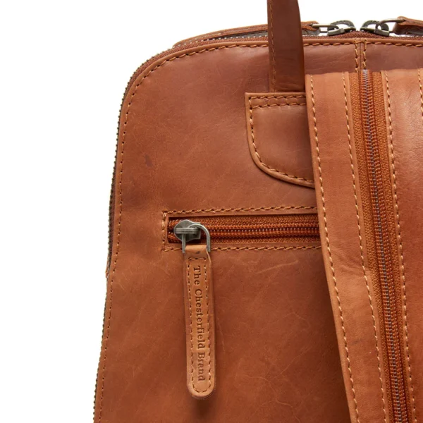 The Chesterfield Brand Zaino In Pelle Cognac Vivian - immagine 3
