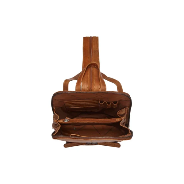 The Chesterfield Brand Zaino In Pelle Cognac Vivian - immagine 5