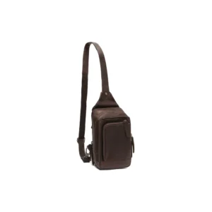 The Chesterfield Brand Borsa A Tracolla In Pelle Marrone Riga