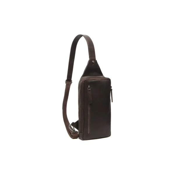 The Chesterfield Brand Borsa A Tracolla In Pelle Marrone Rotterdam