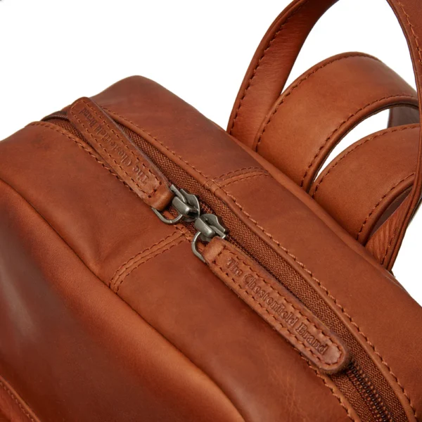 The Chesterfield Brand Zaino In Pelle Cognac Santana - immagine 7