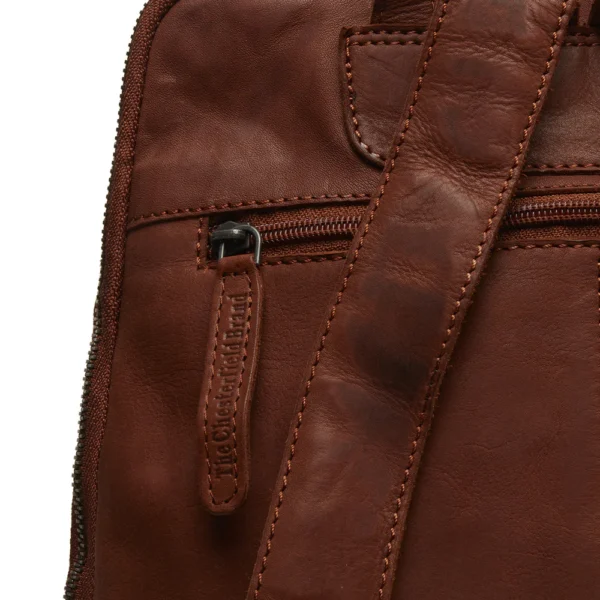 The Chesterfield Brand Zaino In Pelle Cognac Bern - immagine 5