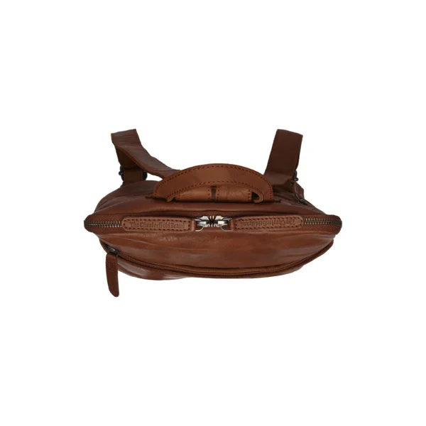 The Chesterfield Brand Zaino In Pelle Cognac Bern - immagine 4