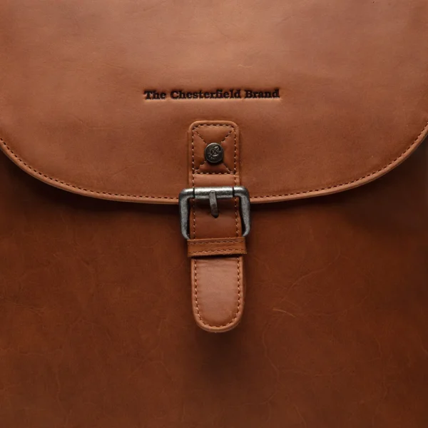 The Chesterfield Brand Zaino In Pelle Cognac Vermont - immagine 6