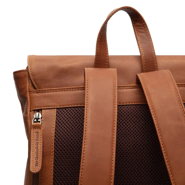 The Chesterfield Brand Zaino In Pelle Cognac Vermont - immagine 5