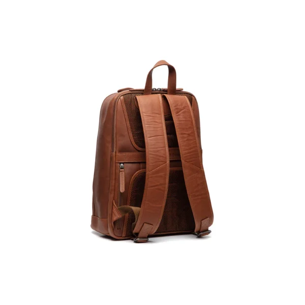 The Chesterfield Brand Zaino In Pelle Cognac Detroit - immagine 6