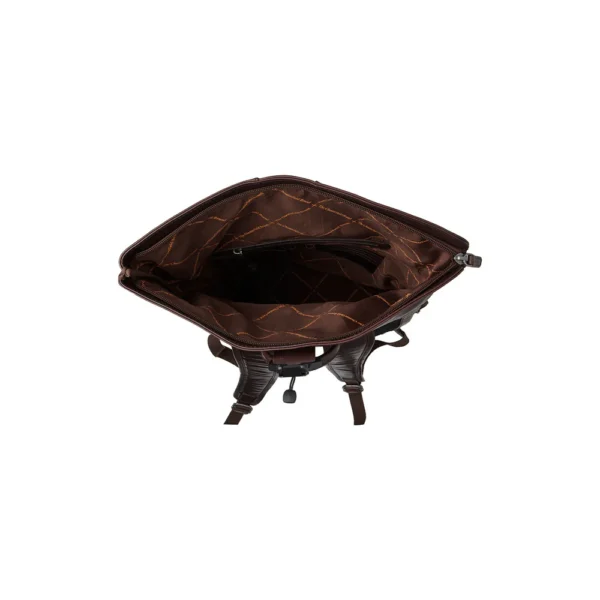 The Chesterfield Brand Zaino In Pelle Marrone Savona - immagine 4