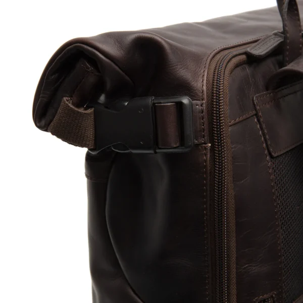 The Chesterfield Brand Zaino In Pelle Marrone Mazara - immagine 5