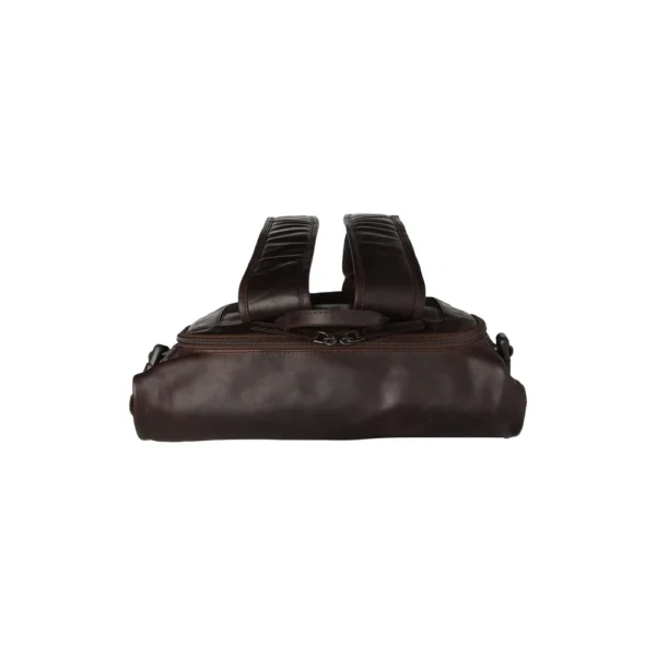 The Chesterfield Brand Zaino In Pelle Marrone Mazara - immagine 3